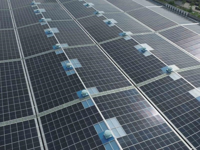 Trilho solar impermeável de liga de alumínio