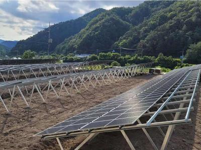 Single Pole Ground Mounting