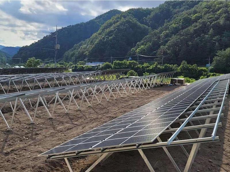 C sistema de montagem em aço
