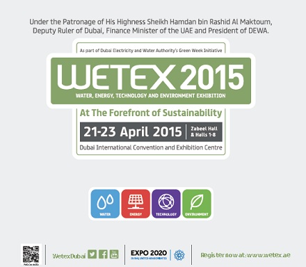 kingfeels visitará a exposição wetex 2015 em dubai, Emirados Árabes Unidos (21 de abril a 23 de abril)
