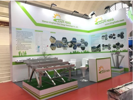 Mercado fotovoltaico na Espanha e exposição de suportes de montagem solar Kingfeels